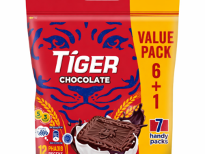 TIGER MULTIPACK CHOCOLATE BISCUITS 372.4G