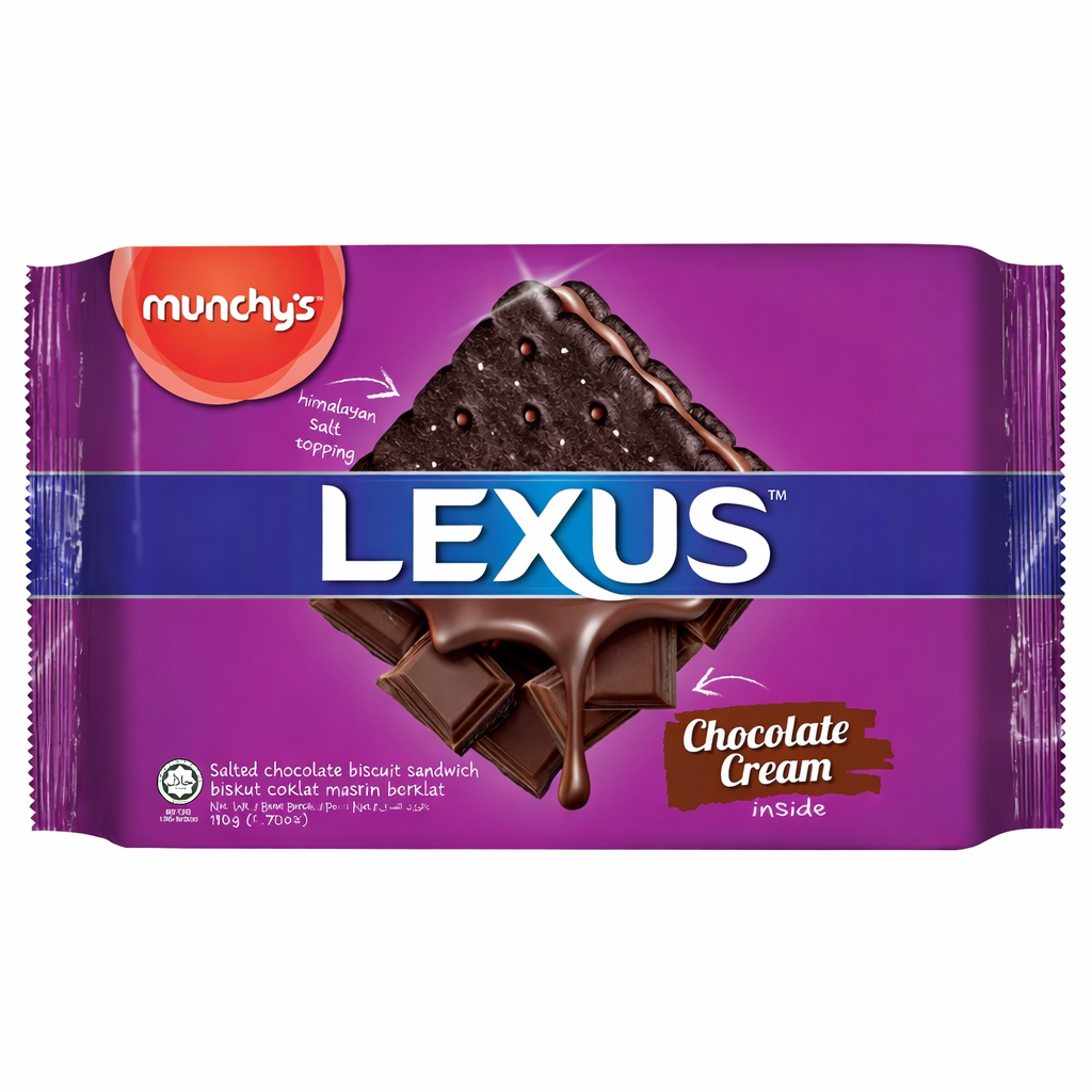 LEXUS SALTED CHOCOLATE SANDWICH 190G