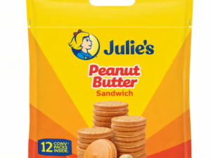 JULIE'S PEANUT BUTTER SANDWICH BISCUITS 360G