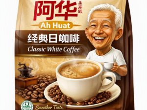 AH HUAT CLASSIC WHITE COFFEE 15SX28G