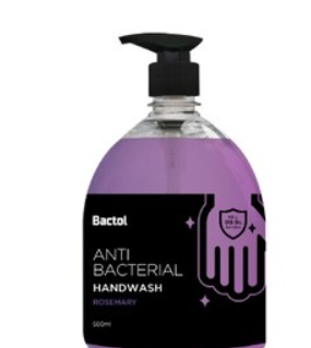 BACTOL ANTI BACKTERIAL HANDWASH ROSEMARY 500ML