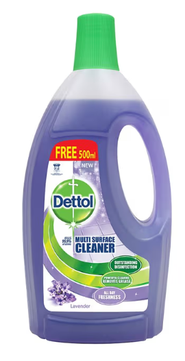 DETTOL MULTI SURFACE CLEANER LAVENDER 1.5L
