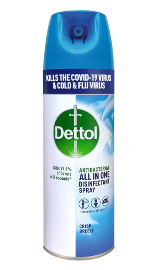DETTOL DISINFECTANT SPRAY BREEZE 450ML