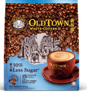 OLDTOWN WC 3IN1 LESS SUGAR 15SX35G