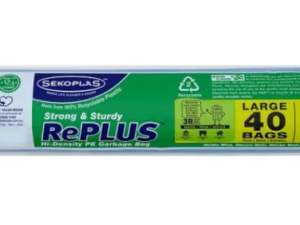 SEKOPLAS G BAG ROLL 75X90CMX0.02 L 40S