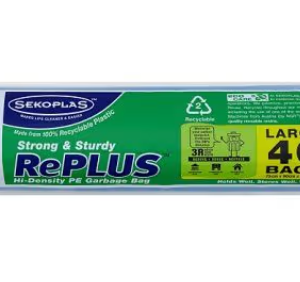 SEKOPLAS G BAG ROLL 75X90CMX0.02 L 40S