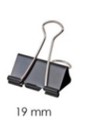 BINDER CLIP 19MM ( DL0005/112 ) 12PCS/BOX