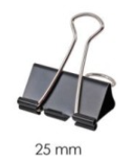BINDER CLIP 25MM ( 111 )
