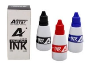 STAMP PAD INK ASTAR 28ML BLUE