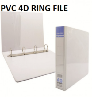 PVC 4D RING FILE 25MM - A254T