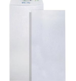WHITE ENVELOPE 4" x 9" WITH PEEL & SEAL ( 500'S/BOX )