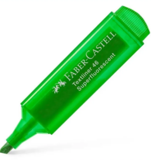FABER CASTELL HIGHLIGHTER - GREEN