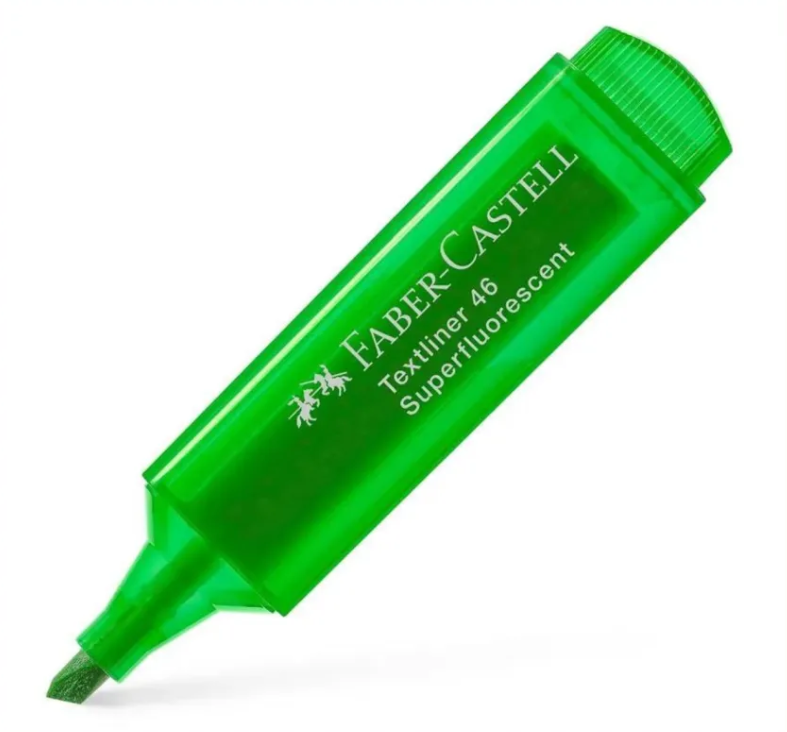 FABER CASTELL HIGHLIGHTER - GREEN