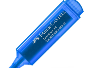 FABER CASTELL HIGHLIGHTER - BLUE