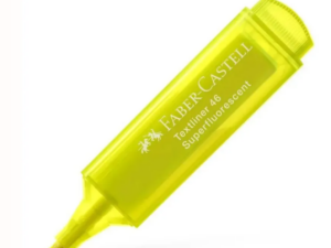 FABER CASTELL HIGHLIGHTER - YELLOW