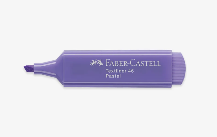 FABER CASTELL HIGHLIGHTER - PURPLE